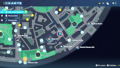 Fundort einer Bunten Schraube in Verte-Bezirk 8