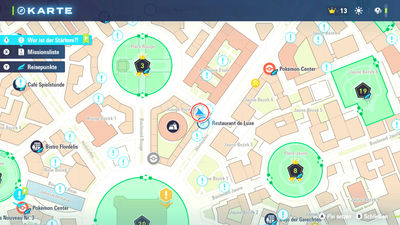 Fundort einer Bunten Schraube in Académie Étoile