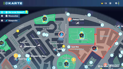 Fundort einer Bunten Schraube in Rouge-Bezirk 7