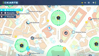 Fundort einer Bunten Schraube in Rouge-Bezirk 1