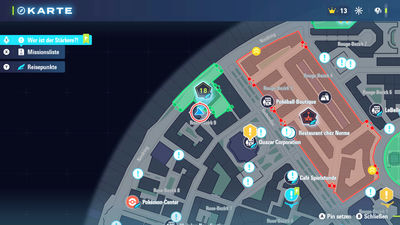 Fundort einer Bunten Schraube in Rose-Bezirk 9