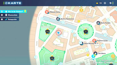 Fundort einer Bunten Schraube in Rose-Bezirk 6