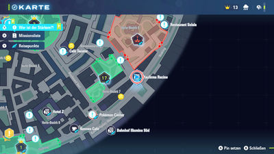 Fundort einer Bunten Schraube in Baufirma Racine