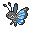 Vivillon Flockenmuster
