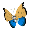 Vivillon Flussdeltamuster (schillernd)